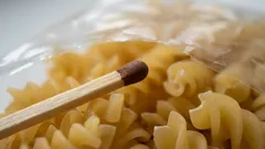 I always put a match in my pasta. This trick has saved me many times.